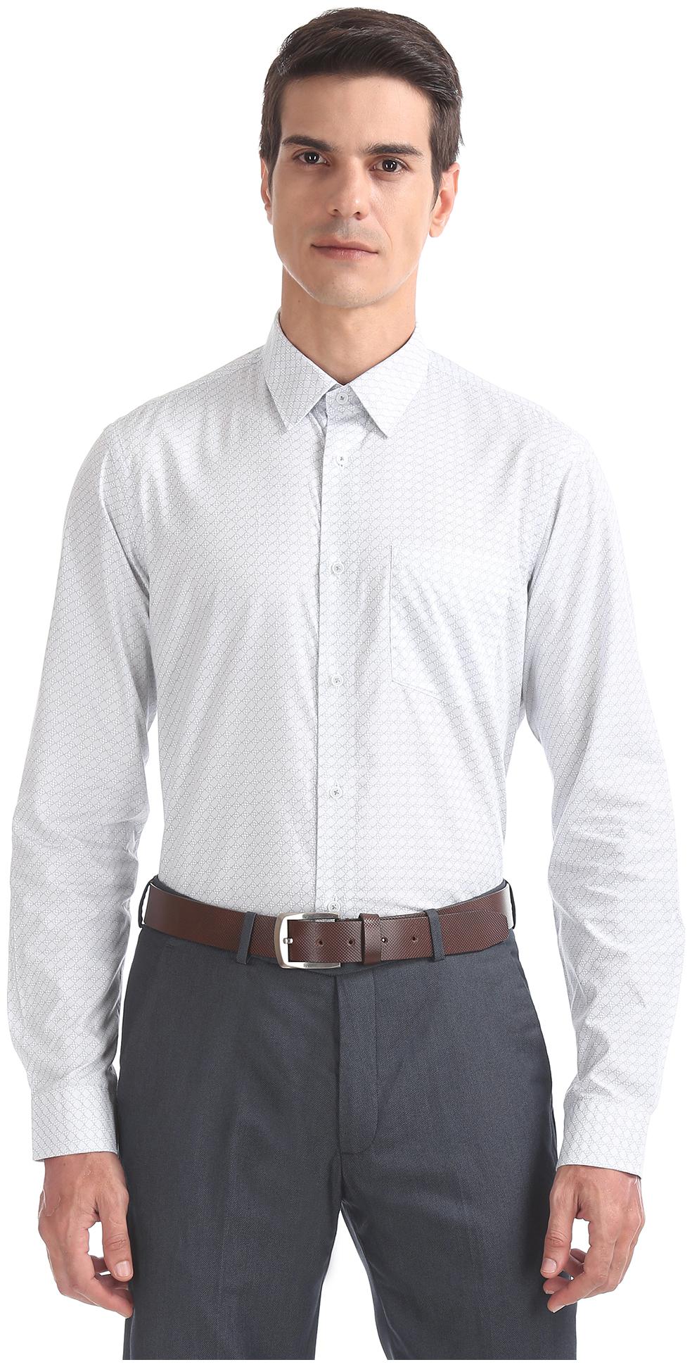 

Arrow Men Slim fit Formal Shirt - White