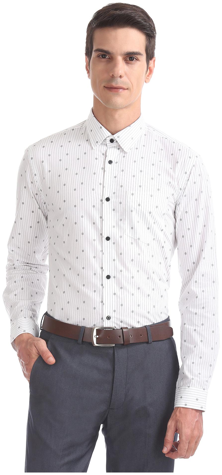 

Arrow Men Slim fit Formal Shirt - White