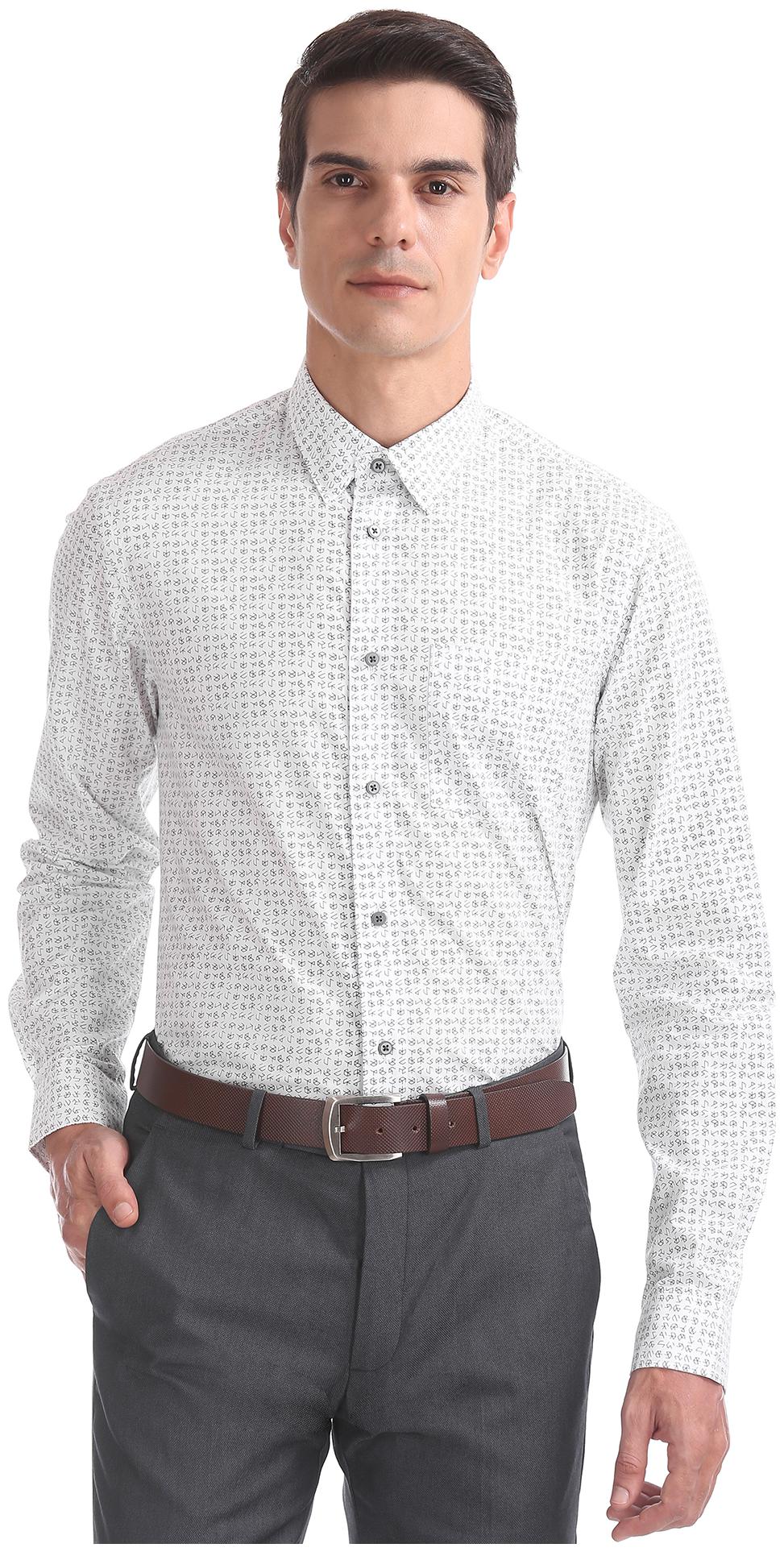 

Arrow Men Slim fit Formal Shirt - White