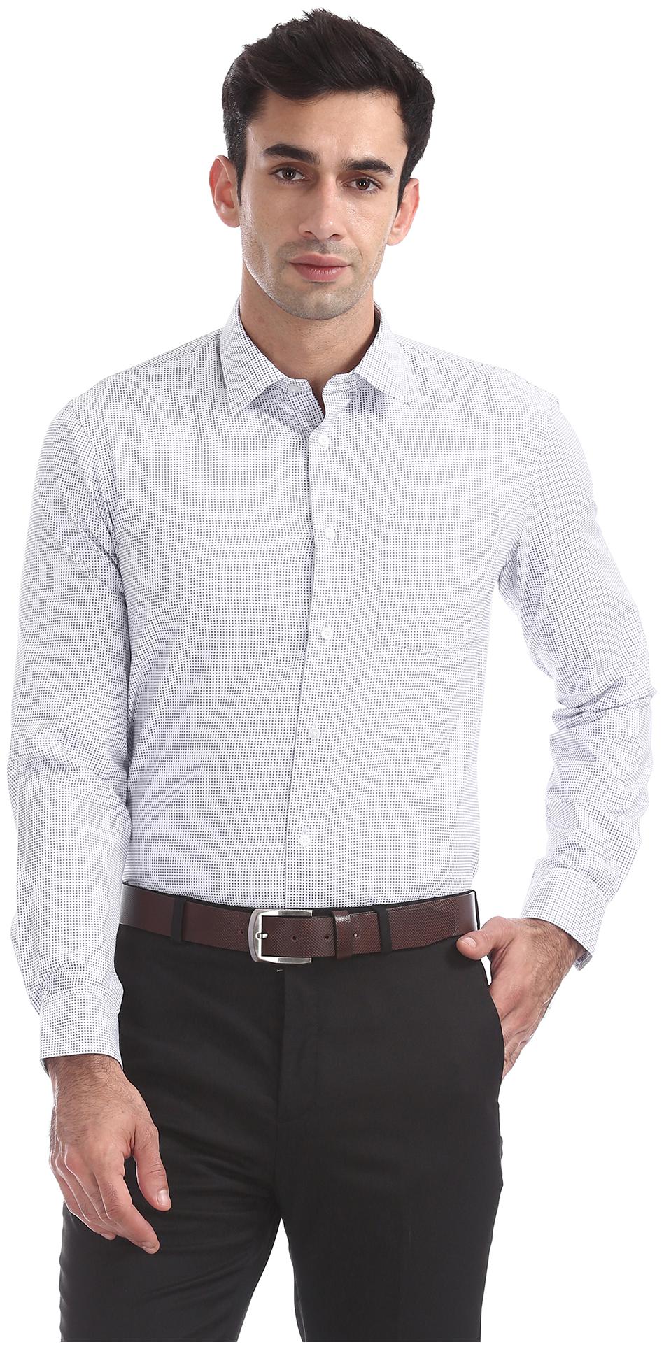 

Arrow Men Slim fit Formal Shirt - Blue