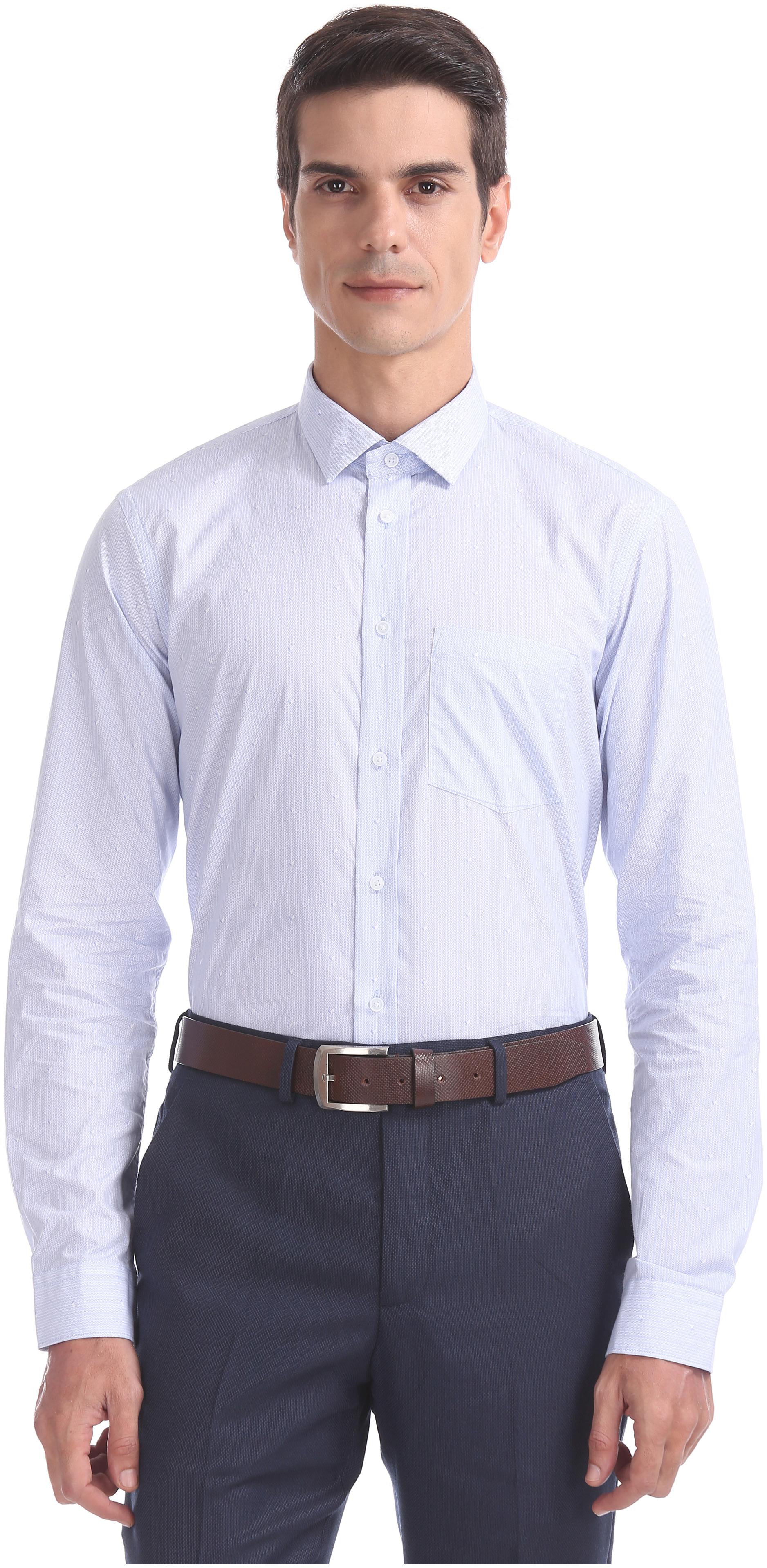 

Arrow Men Slim fit Formal Shirt - Blue