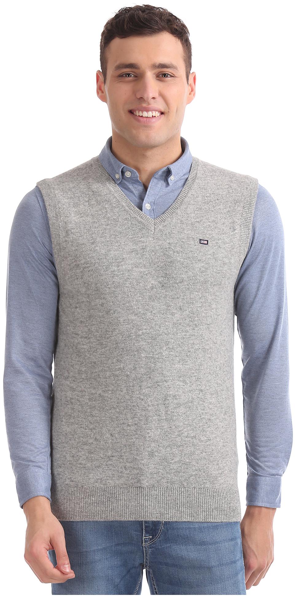 

Arrow Men Wool Pullover Grey