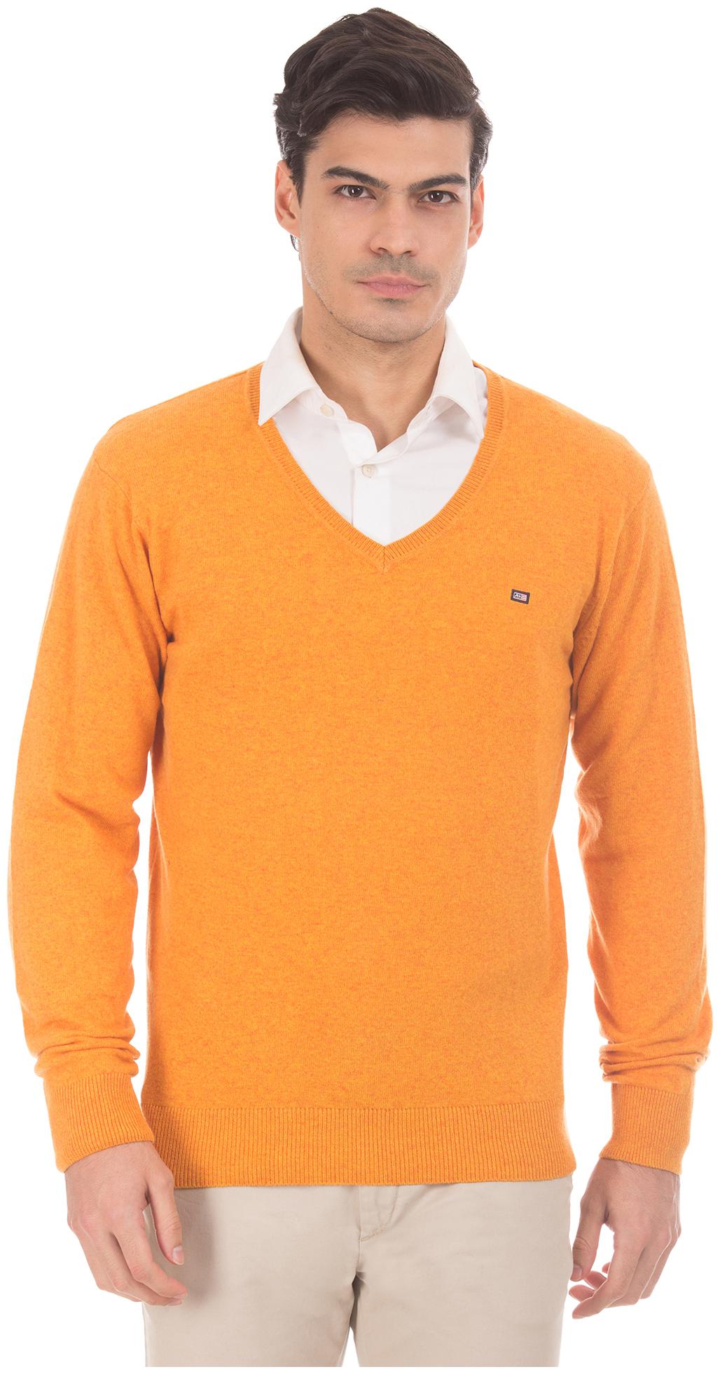

Arrow Men Wool Pullover Yellow