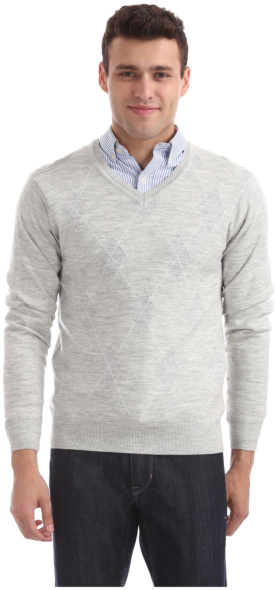

Arrow Men Wool Pullover Grey