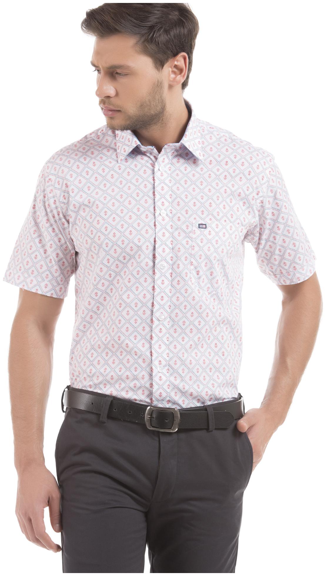 

Arrow Men White Printed Regular Fit Casual Shirt