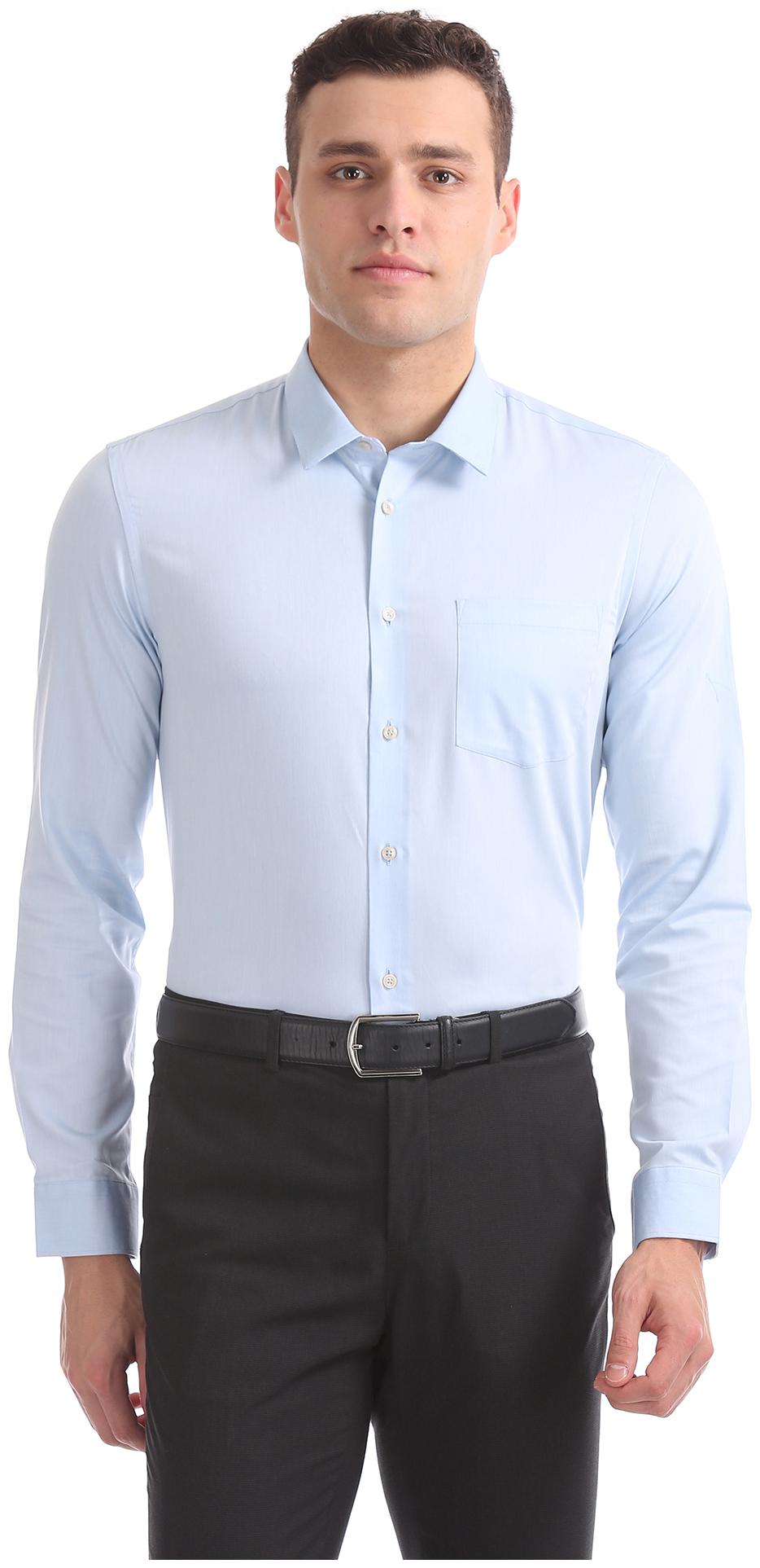 

Arrow Men Slim fit Formal Shirt - Blue