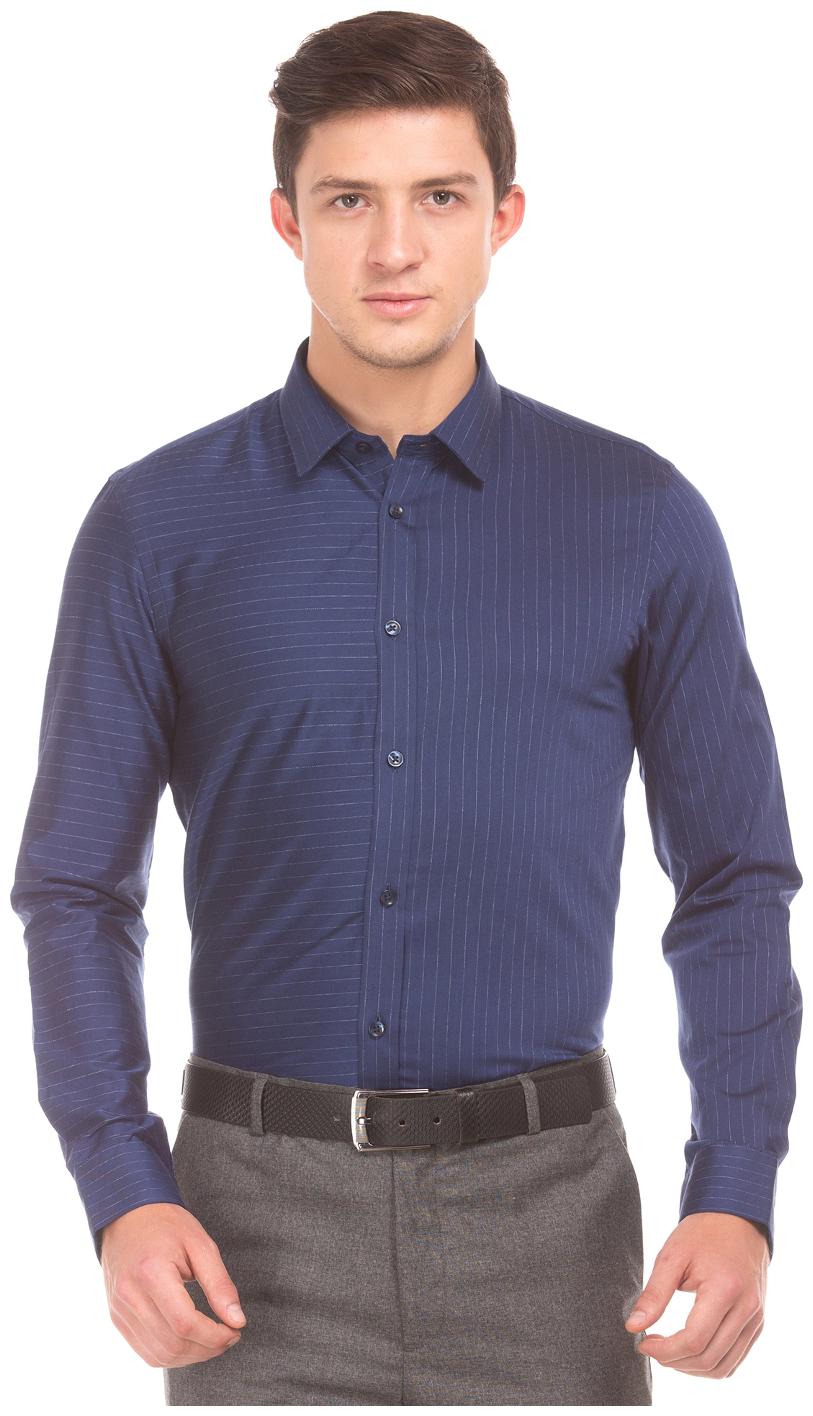 

Arrow Men Slim fit Formal Shirt - Blue