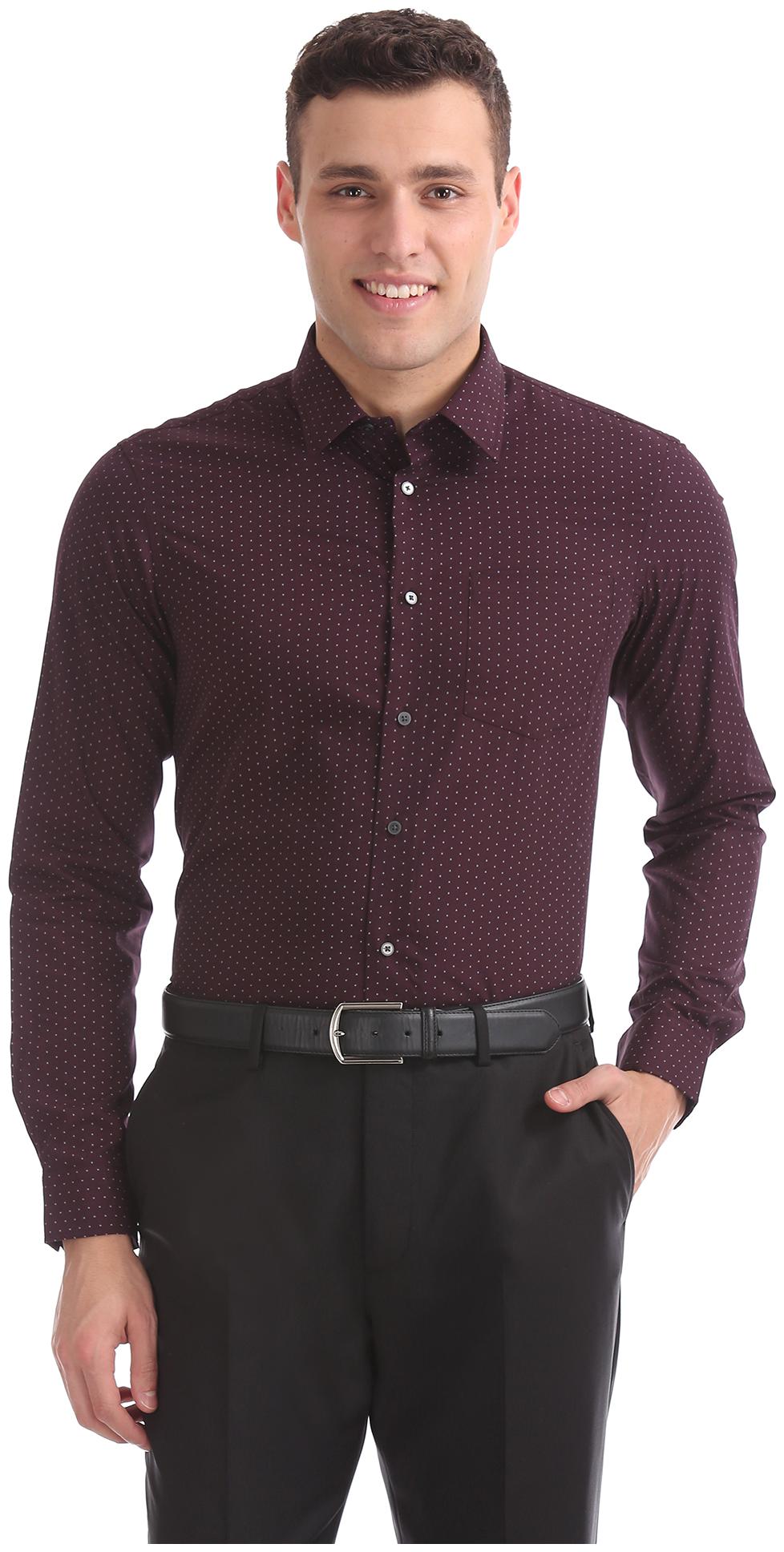 

Arrow Men Slim fit Formal Shirt - Red