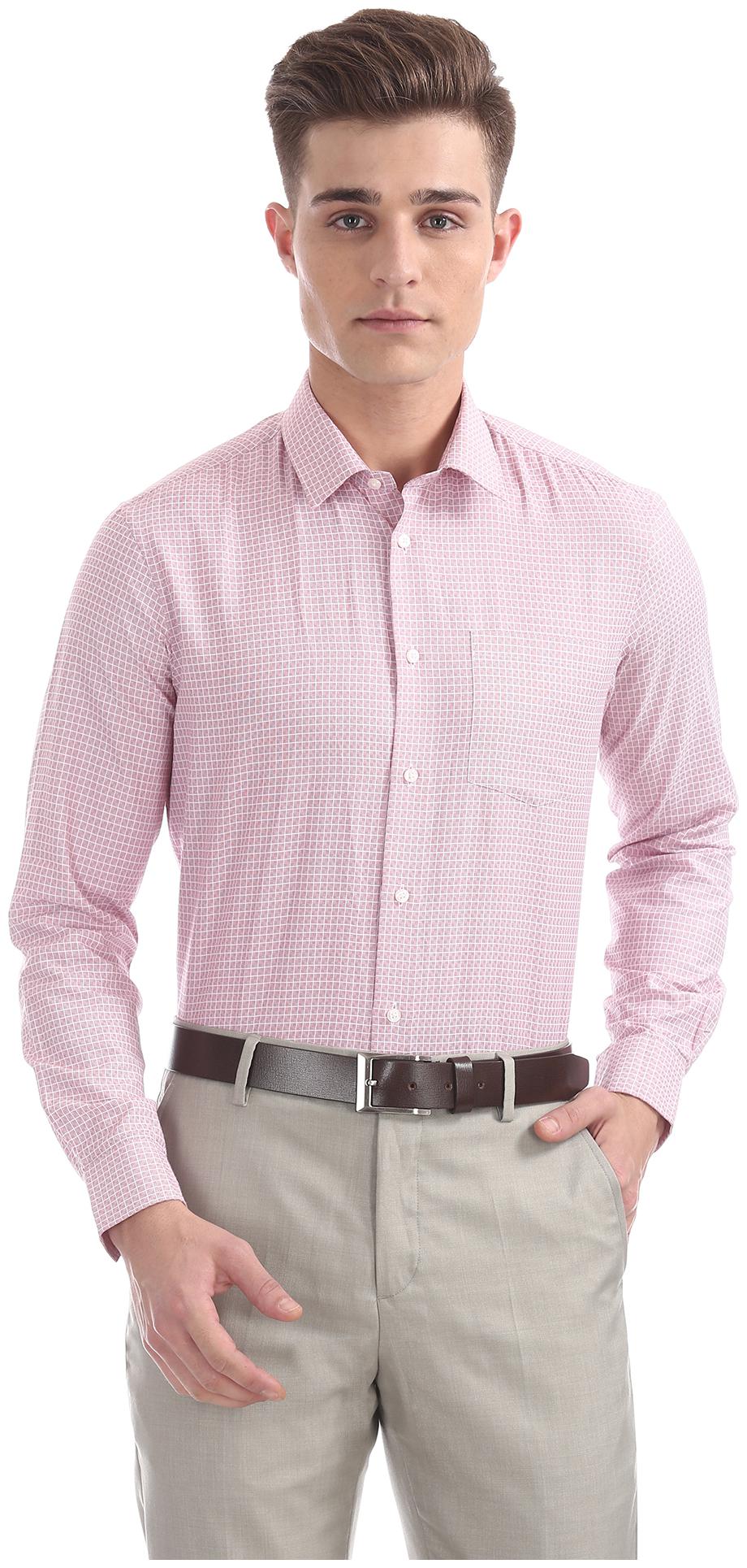 

Arrow Men Slim fit Formal Shirt - Red