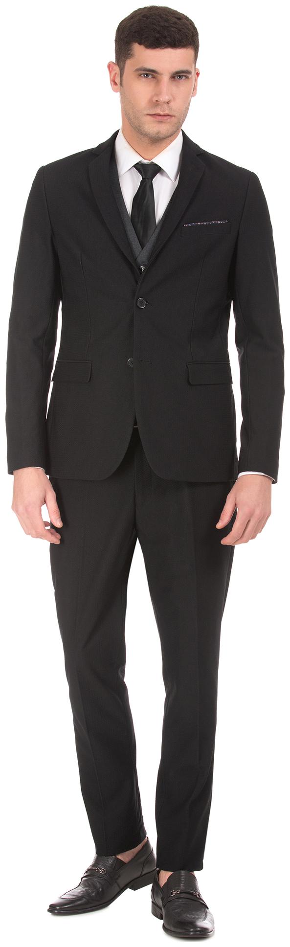

Arrow Newyork Textured Three Piece Suit