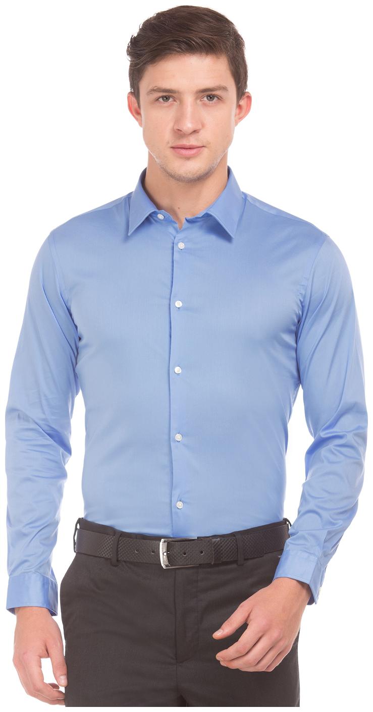 

Arrow Men Slim fit Formal Shirt - Blue
