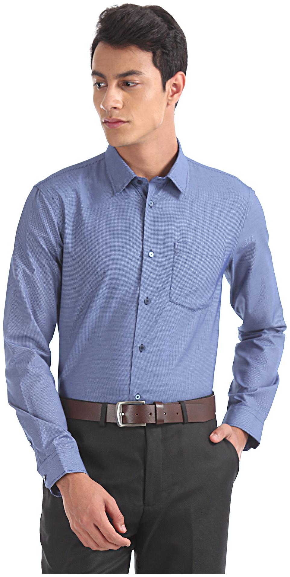 

Arrow Men Slim fit Formal Shirt - Blue