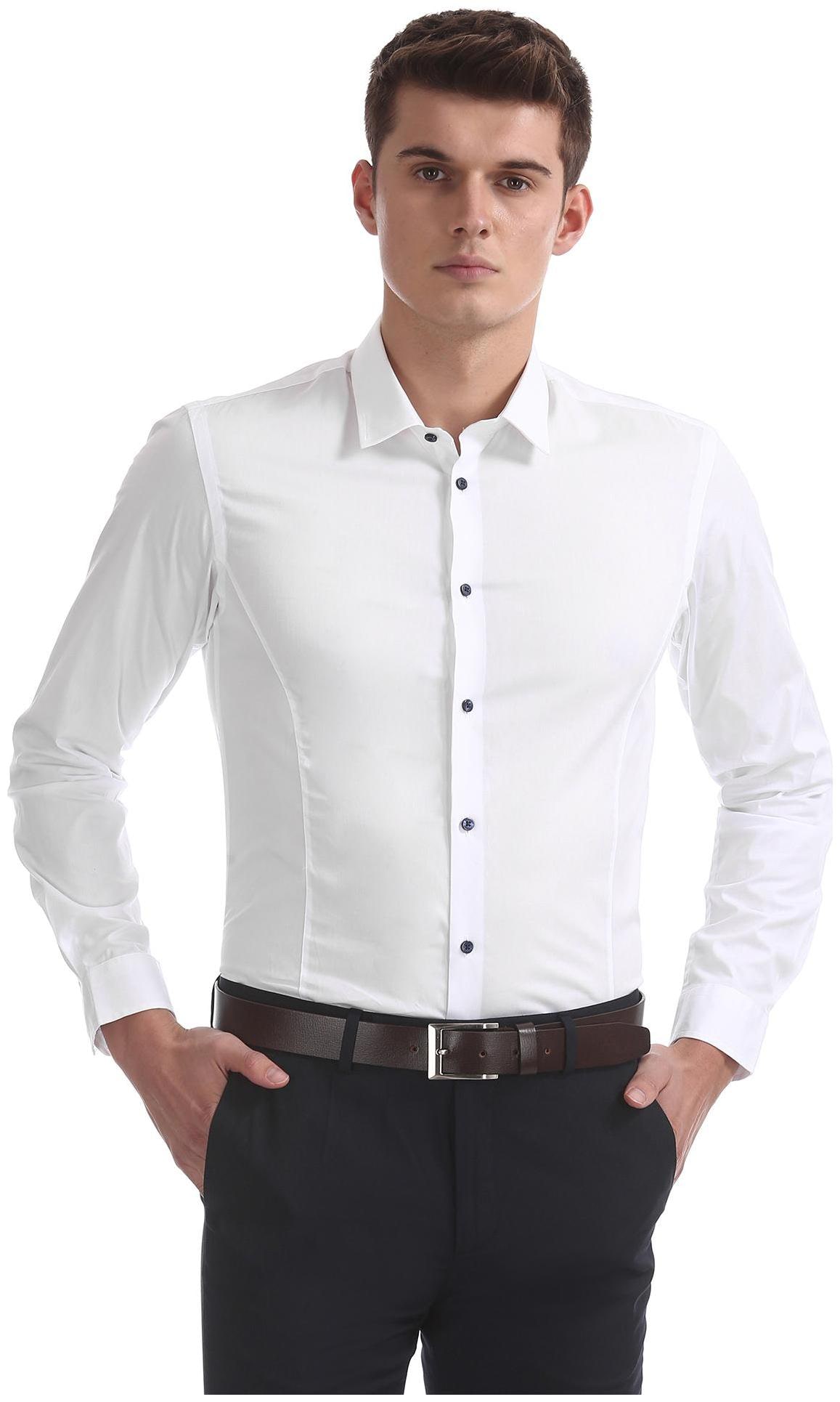 

Arrow Men Super slim fit Formal Shirt - White