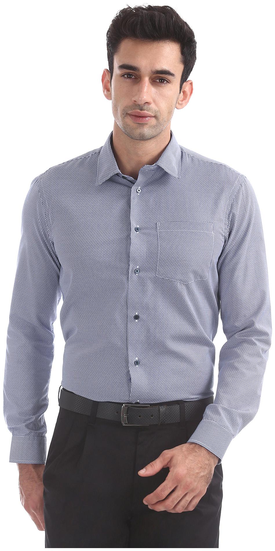 

Arrow Men Slim fit Formal Shirt - Blue