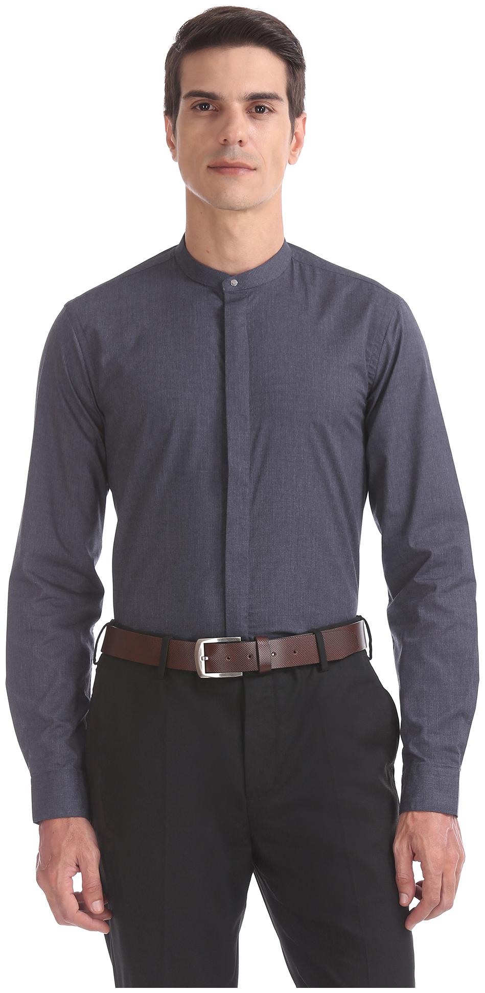 

Arrow Men Slim fit Formal Shirt - Grey