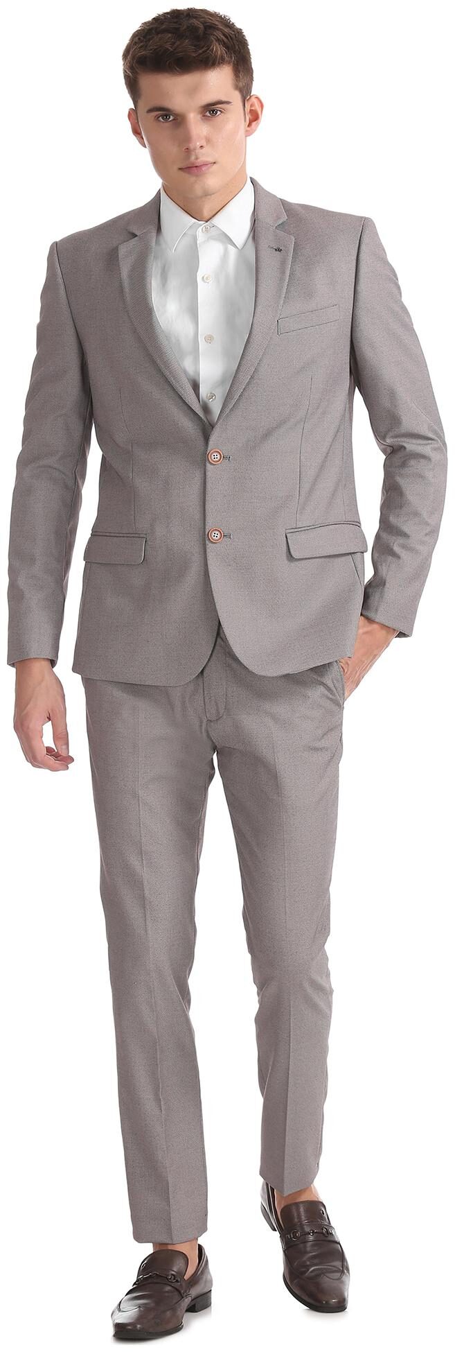 

Arrow Newyork Slim Fit Patterned Suit