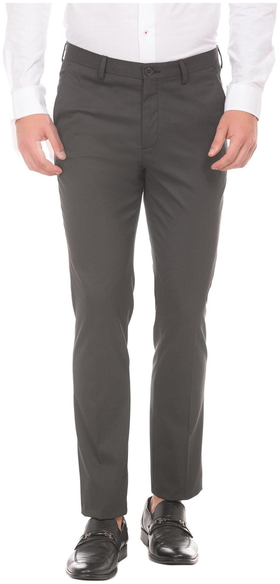 

Arrow Men Solid Skinny Fit Formal Trouser - Brown