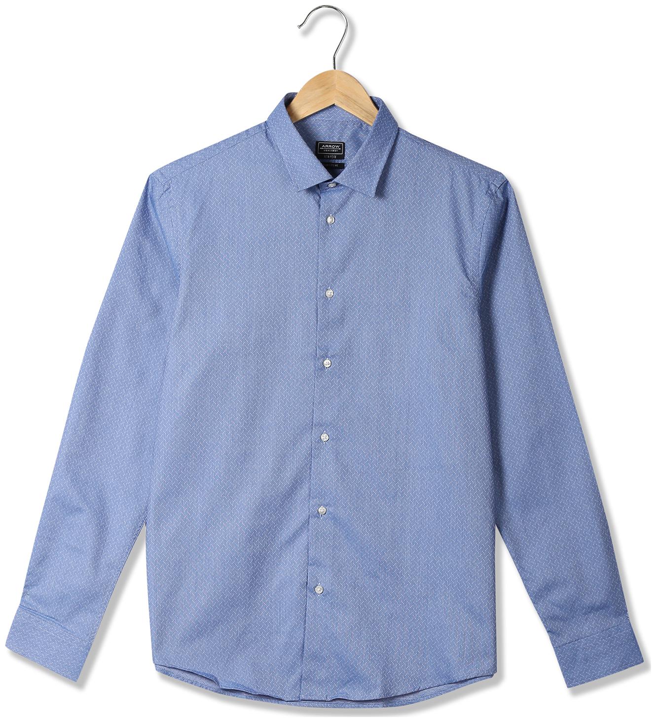 

Arrow Men Slim fit Formal Shirt - Blue