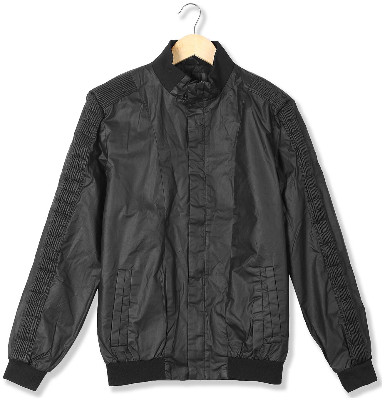 

Arrow Men Black Solid Bomber jacket