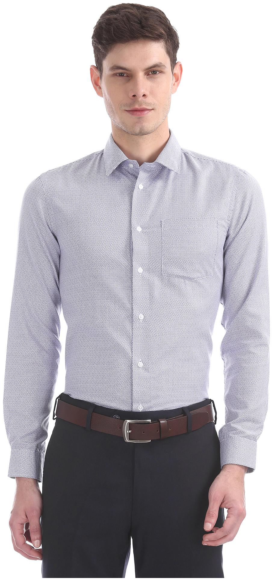 

Arrow Men Slim fit Formal Shirt - Blue