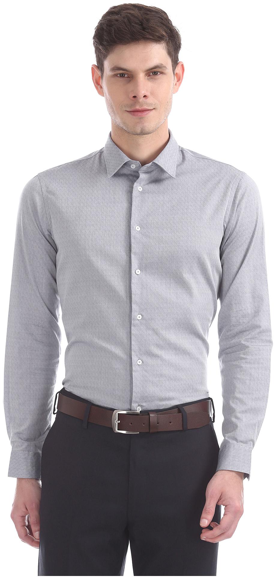 

Arrow Men Slim fit Formal Shirt - Grey