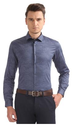 

Arrow Men Slim fit Formal Shirt - Blue