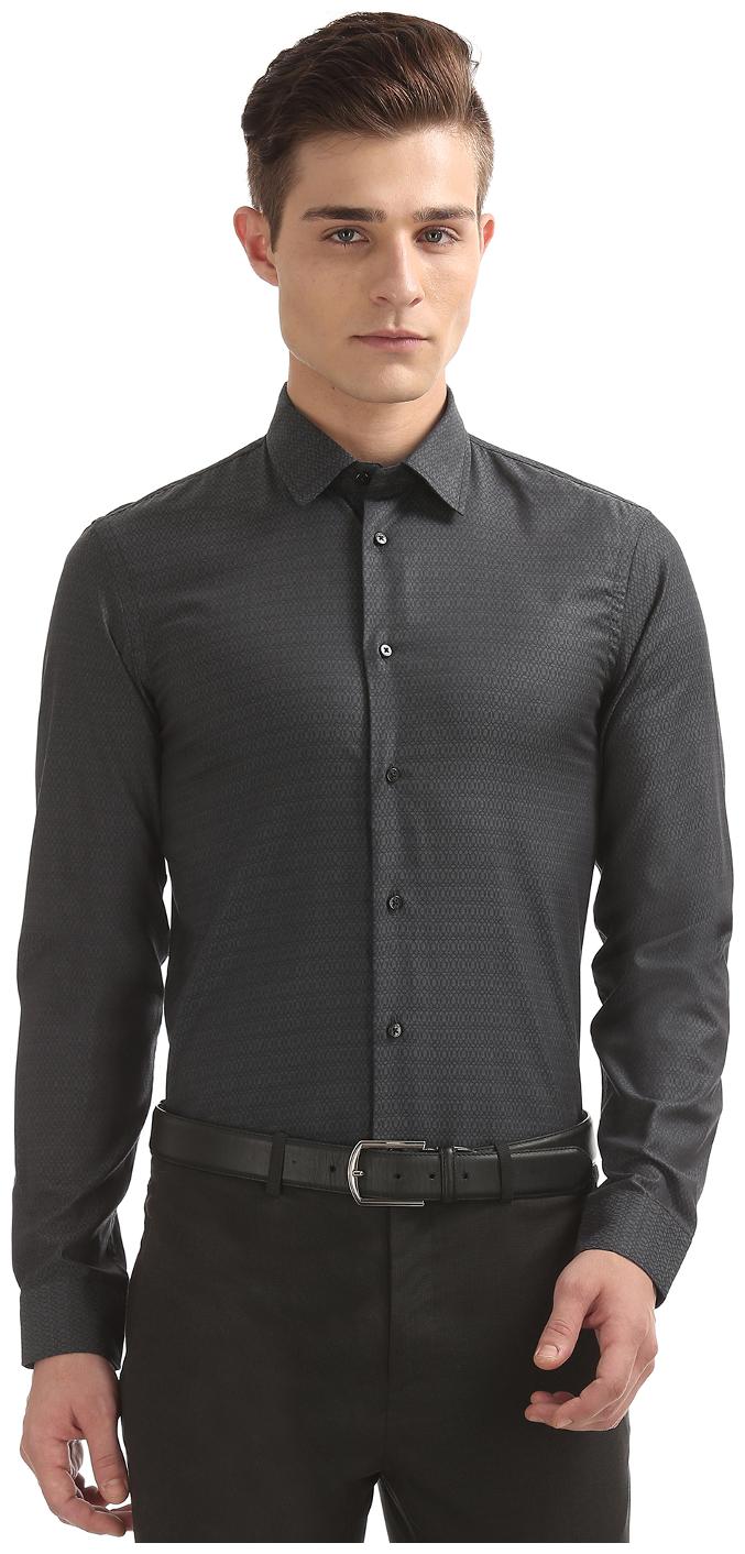 

Arrow Men Slim fit Formal Shirt - Grey