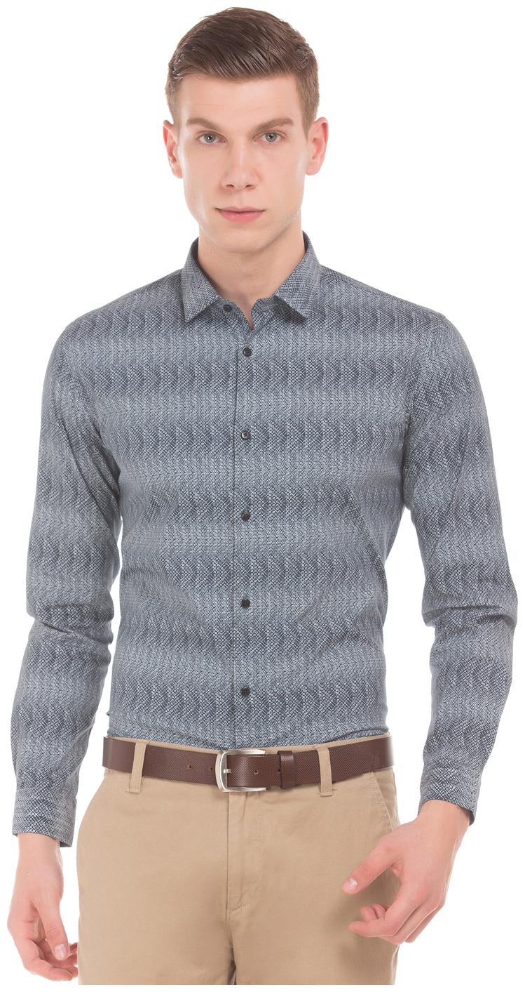 

Arrow Men Slim fit Formal Shirt - Grey