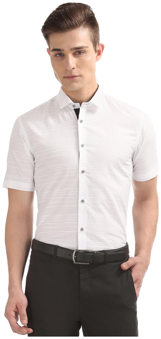 

Arrow Men Super slim fit Formal Shirt - White