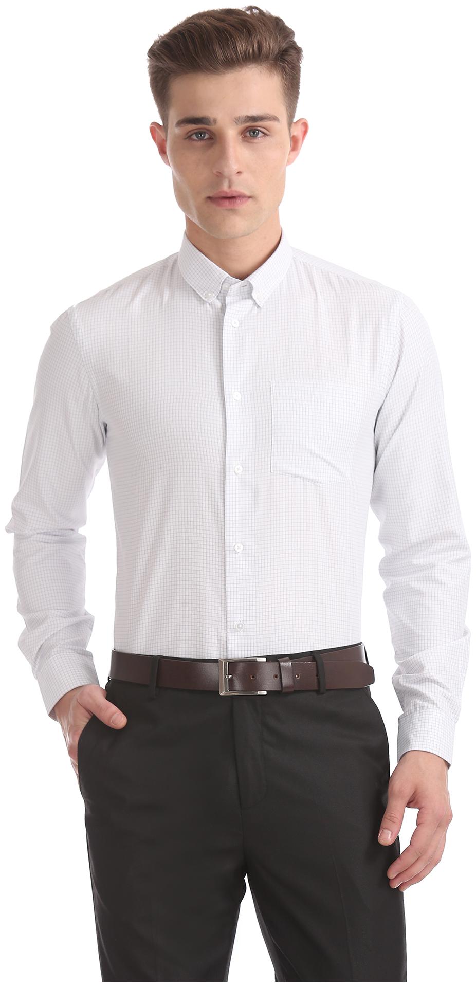 

Arrow Men Slim fit Formal Shirt - Blue