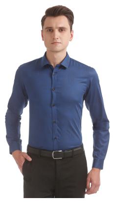 

Arrow Men Slim fit Formal Shirt - Blue