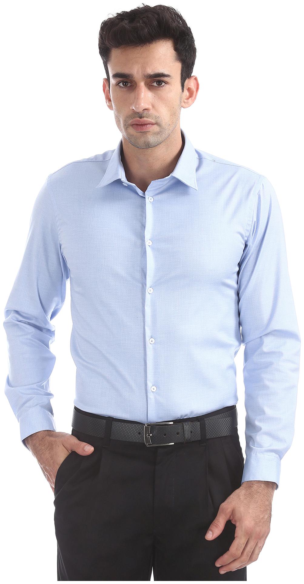 

Arrow Men Slim fit Formal Shirt - Blue