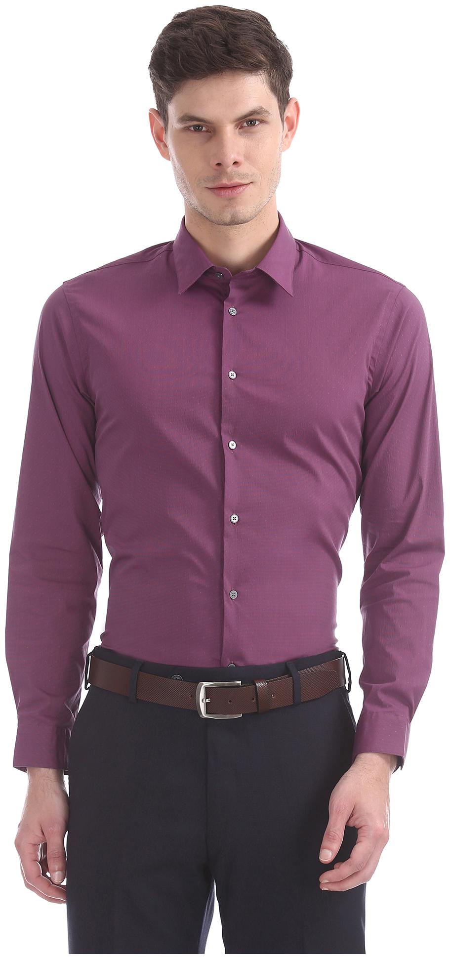 

Arrow Men Slim fit Formal Shirt - Pink