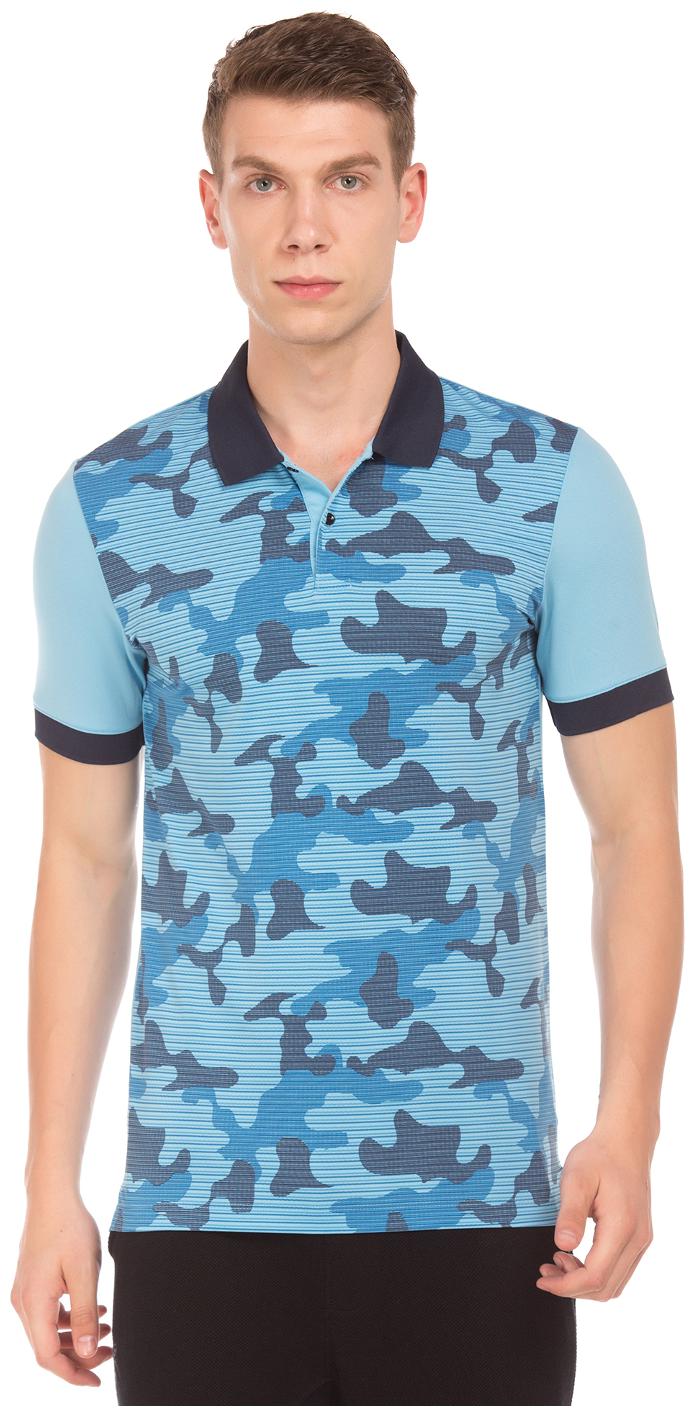 

Arrow Men Blue Regular fit Polyester Polo collar T-Shirt - Pack Of 1