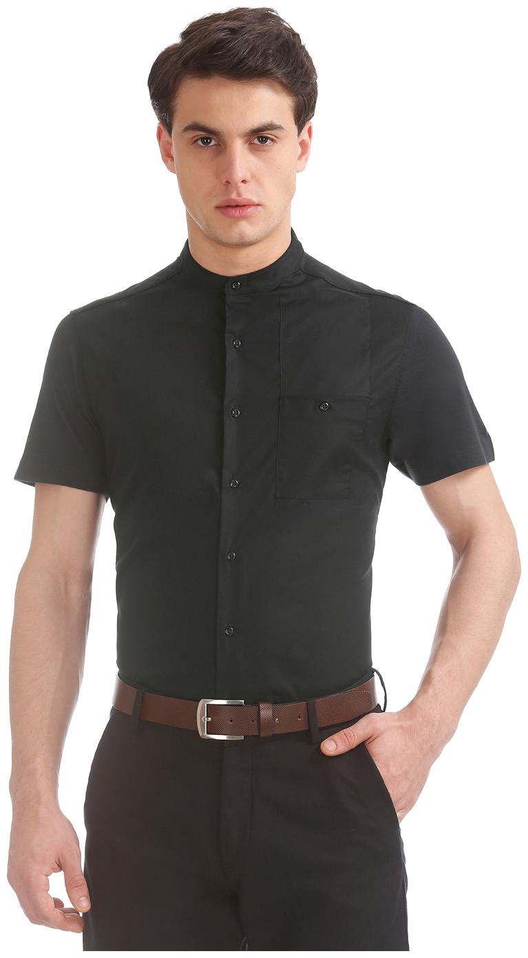 

Arrow Men Regular fit Formal Shirt - Black