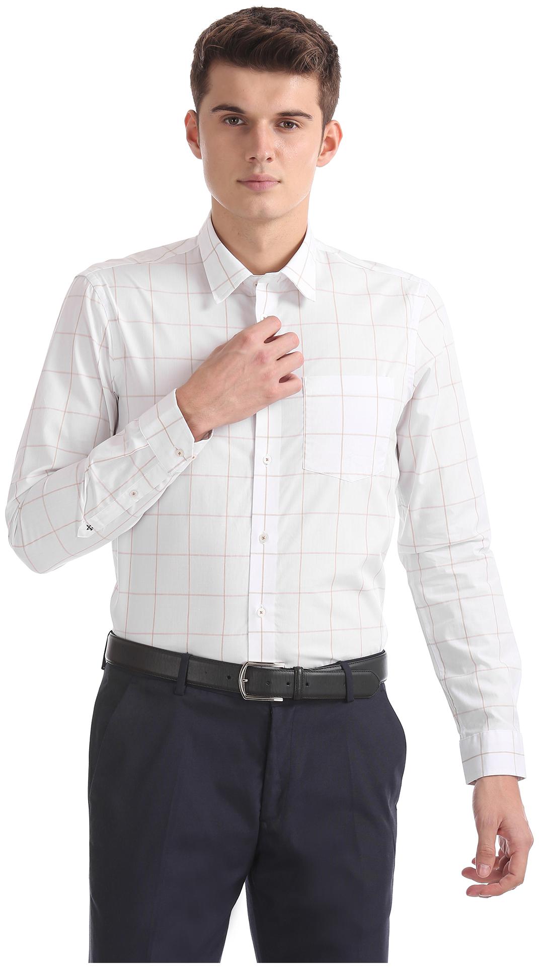 

Arrow Men Slim fit Formal Shirt - White