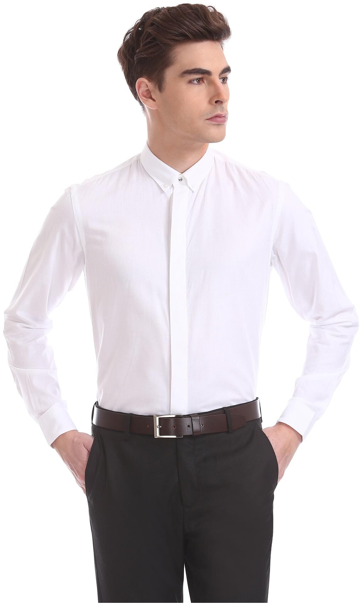 

Arrow Men Slim fit Formal Shirt - White
