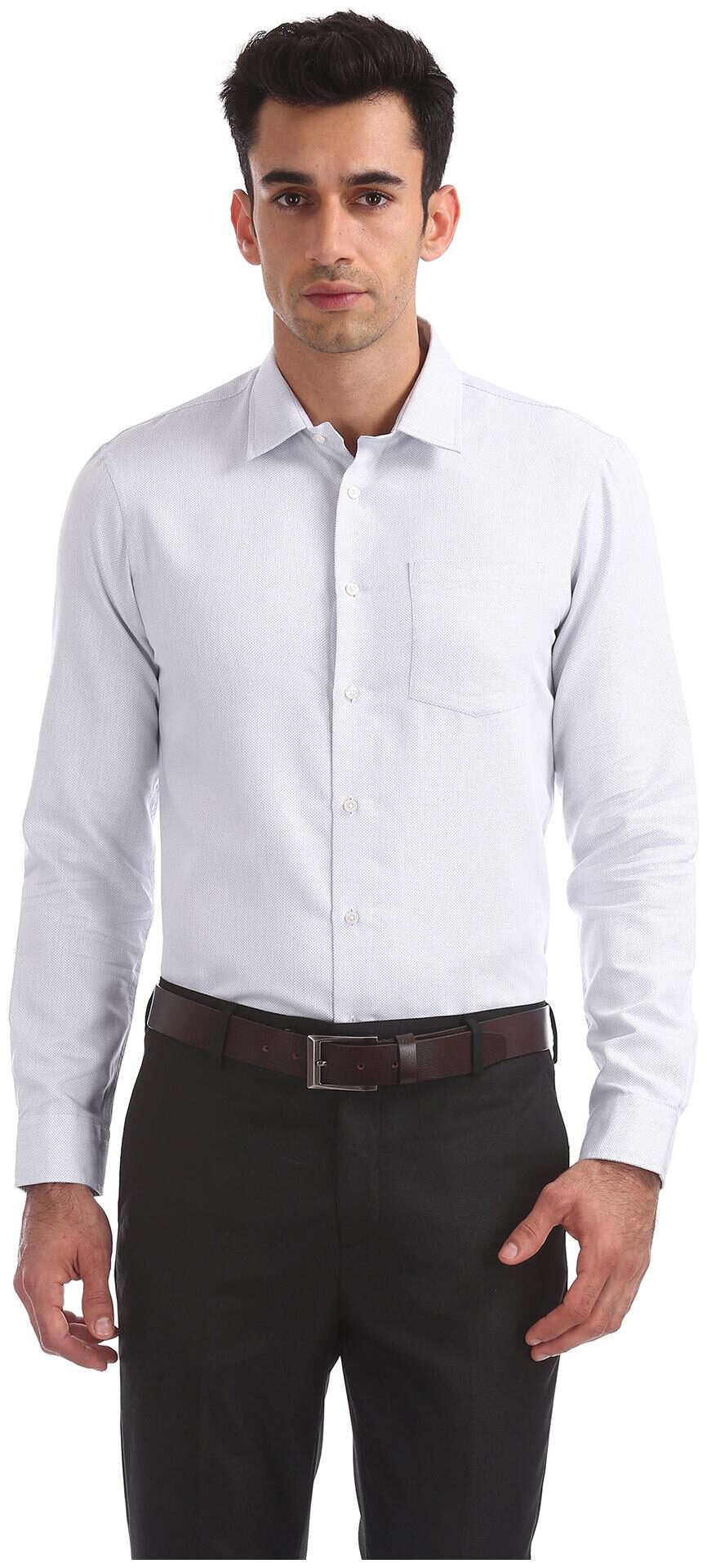 

Arrow Men Slim fit Formal Shirt - White
