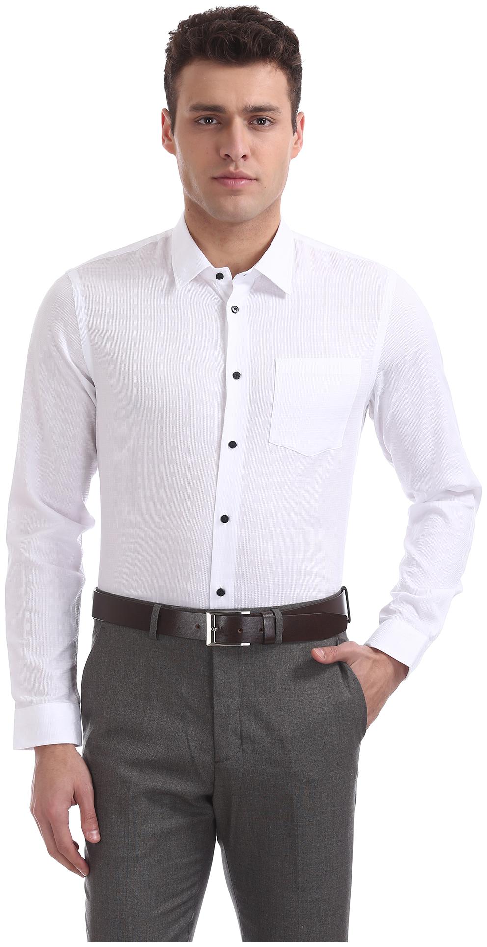 

Arrow Men Slim fit Formal Shirt - White