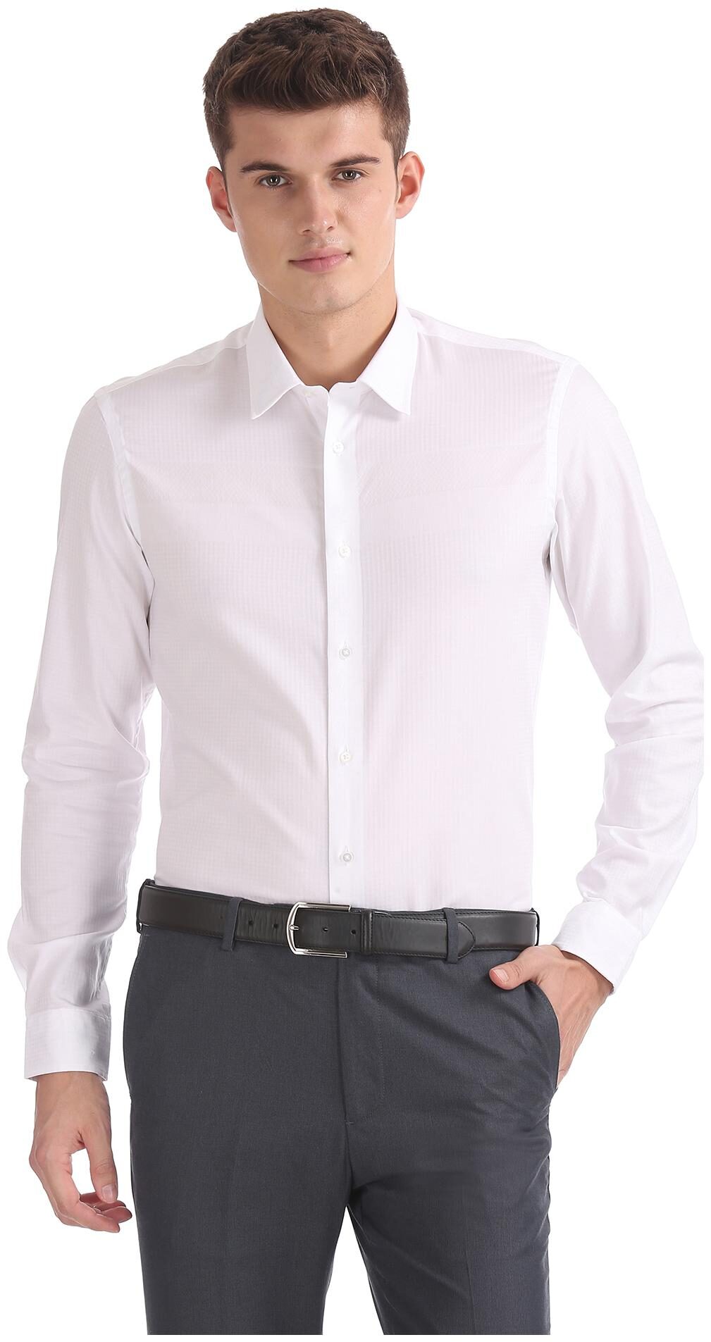 

Arrow Men Slim fit Formal Shirt - White
