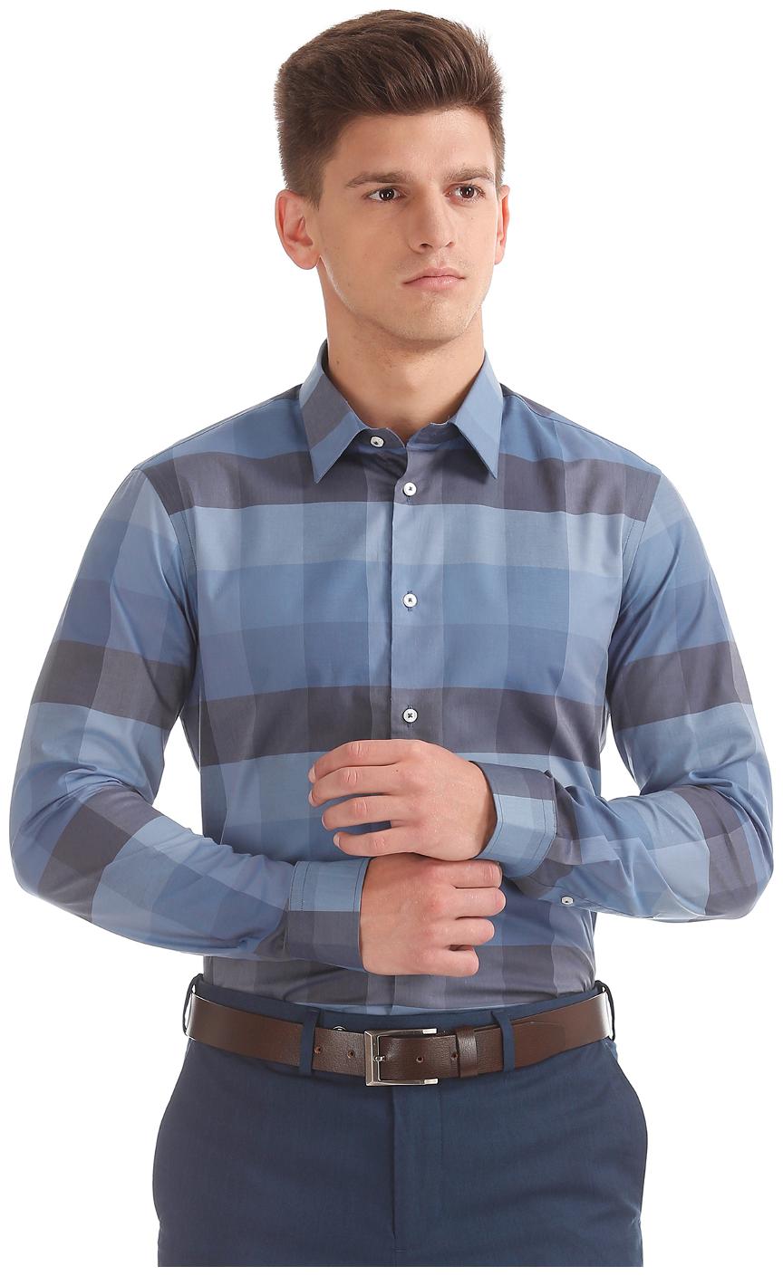 

Arrow Men Slim fit Formal Shirt - Blue