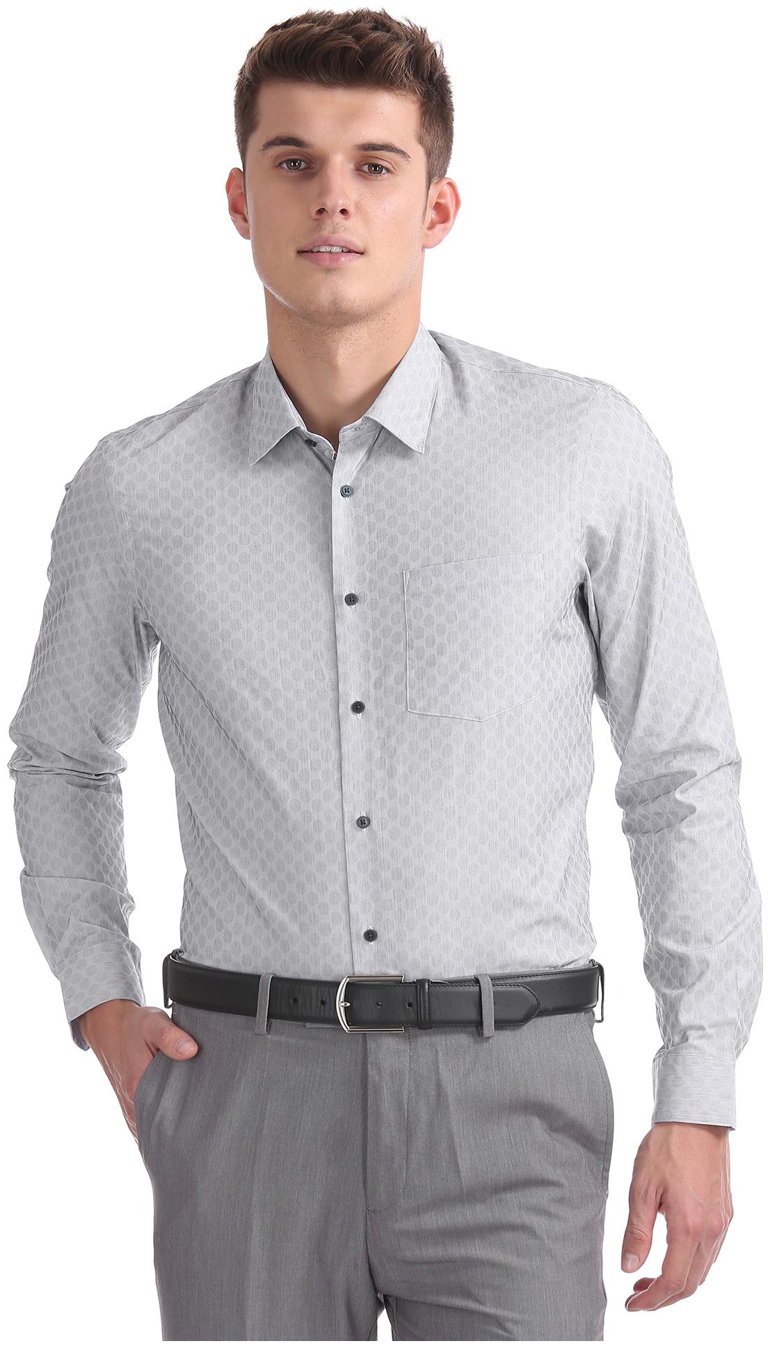

Arrow Men Slim fit Formal Shirt - Grey