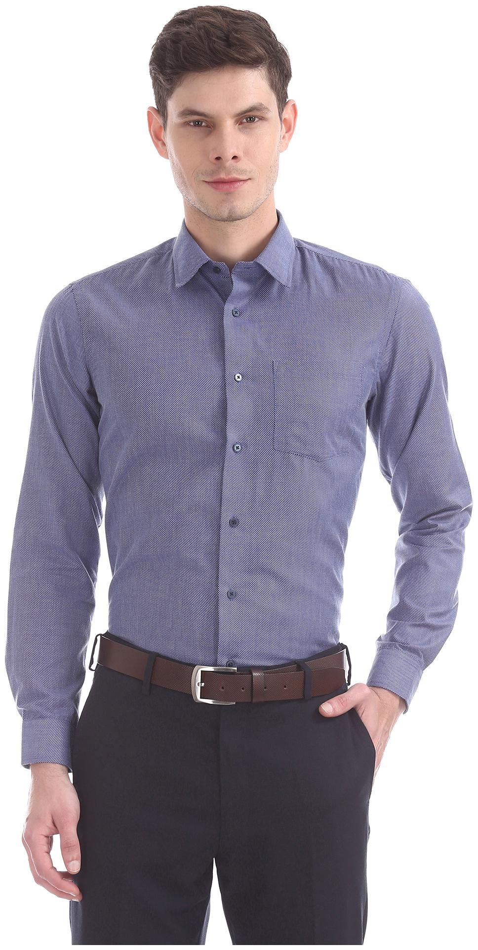 

Arrow Men Slim fit Formal Shirt - Blue