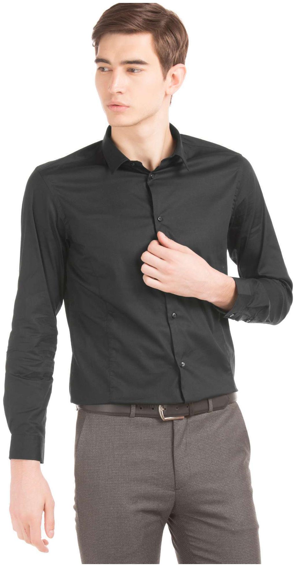 

Arrow Men Grey Solid Super Slim Fit Casual Shirt