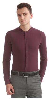 

Arrow Men Regular fit Formal Shirt - Red