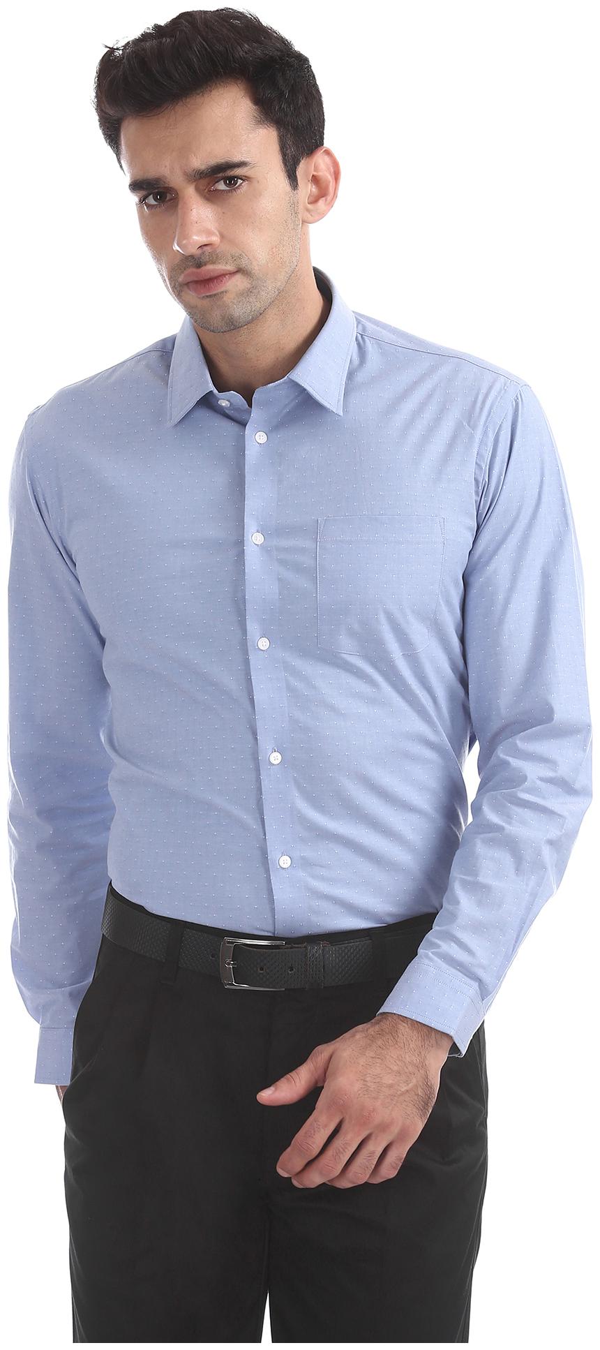 

Arrow Men Slim fit Formal Shirt - Blue