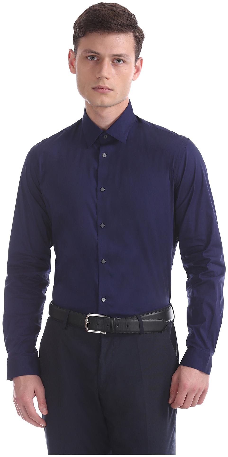 

Arrow Men Slim fit Formal Shirt - Blue
