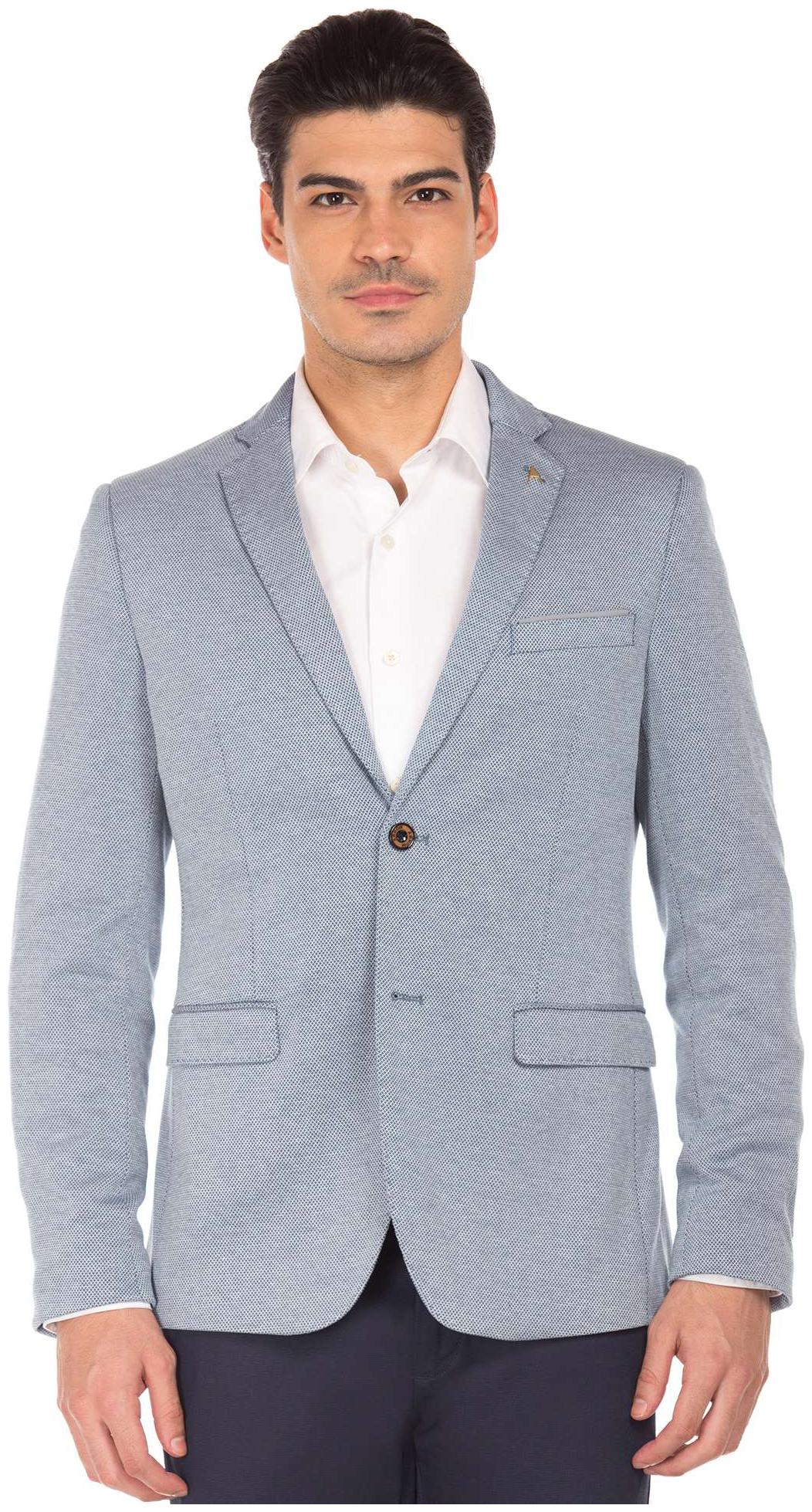 

Arrow Men Blue Solid Slim fit Single Breasted Blazer