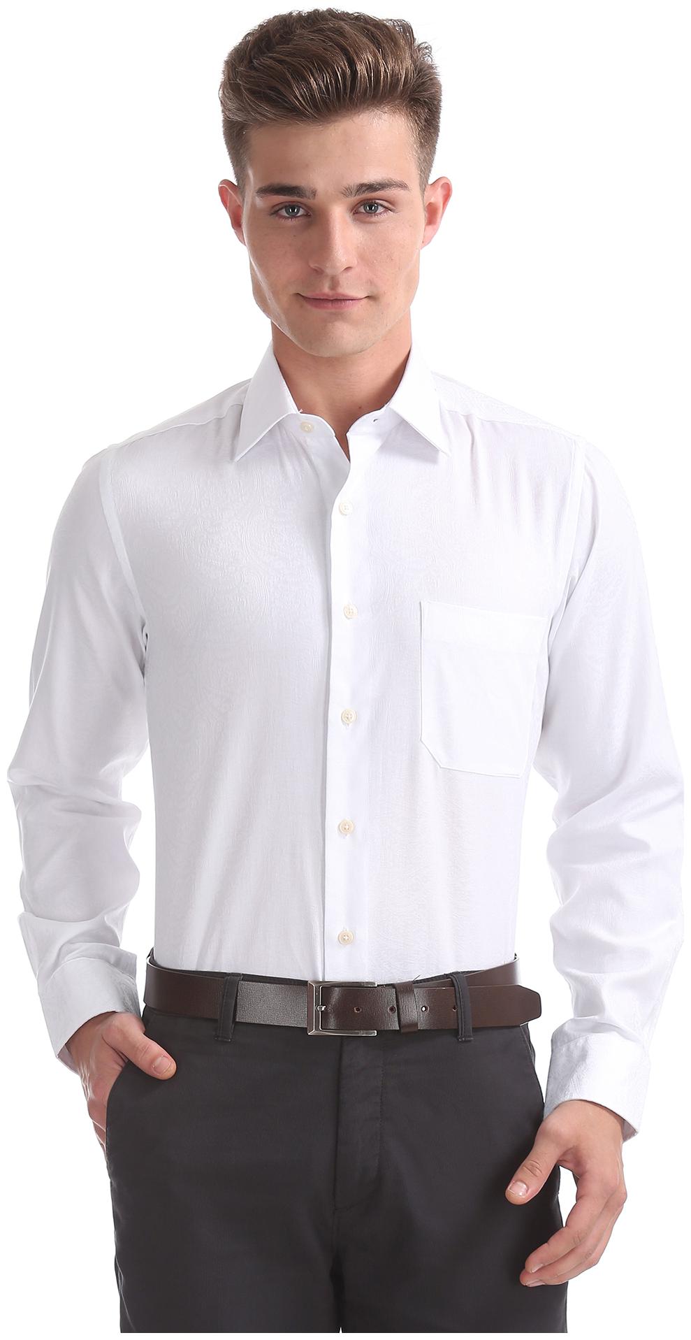 

Arrow Men Regular fit Formal Shirt - White