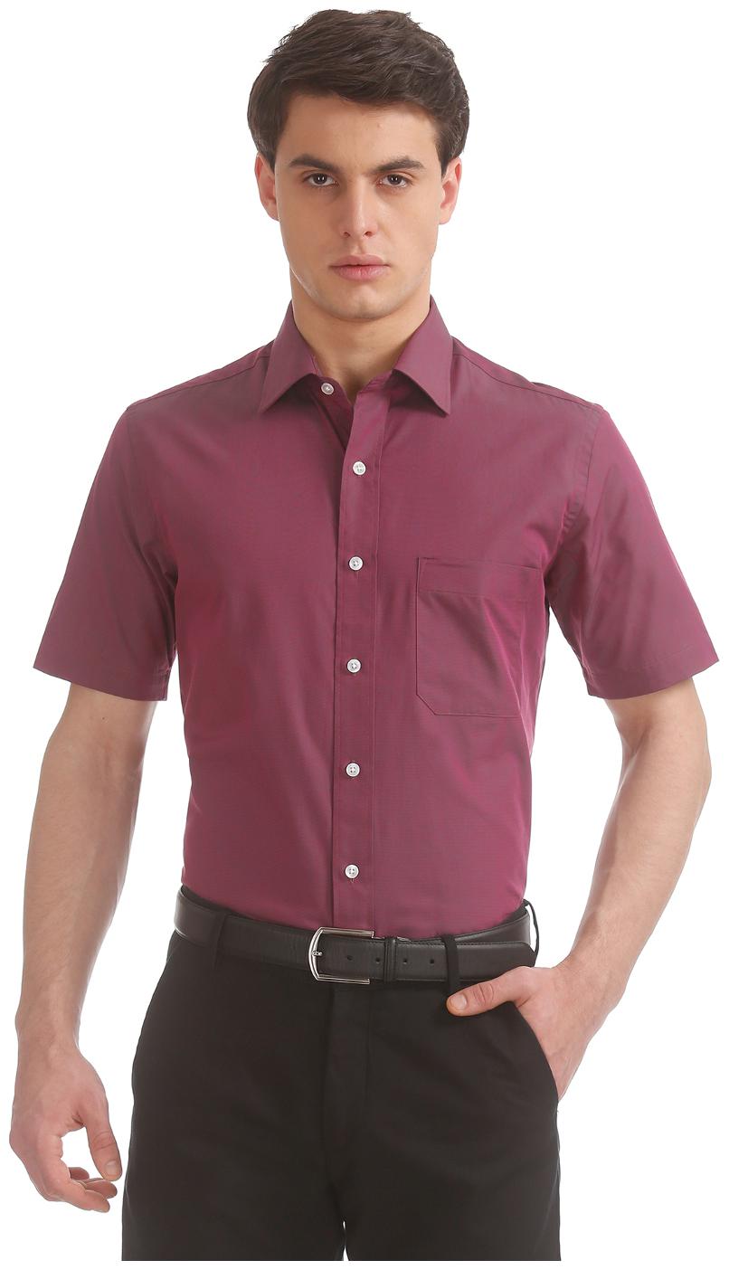 

Arrow Men Regular fit Formal Shirt - Pink